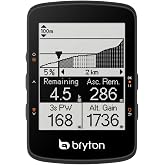 Bryton Rider 460 2.6 Inch LCD GPS Bike Computer Innovative Navigation Assistance, Compatible with E-Bike and Bike Radar, 32hrs Long Battery Life, Bluetooth ANT Waterproof