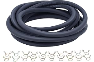 Wetenex 10 Feet 3/16 Inch ID Fuel Line for Kawasaki Kohler Brigs & Straton Honda Predator Champion Generac Small Engines Mini Bike ATV Tractor Mower Motorcycle Scooter Generator 95001-45003-60M 4.5mm