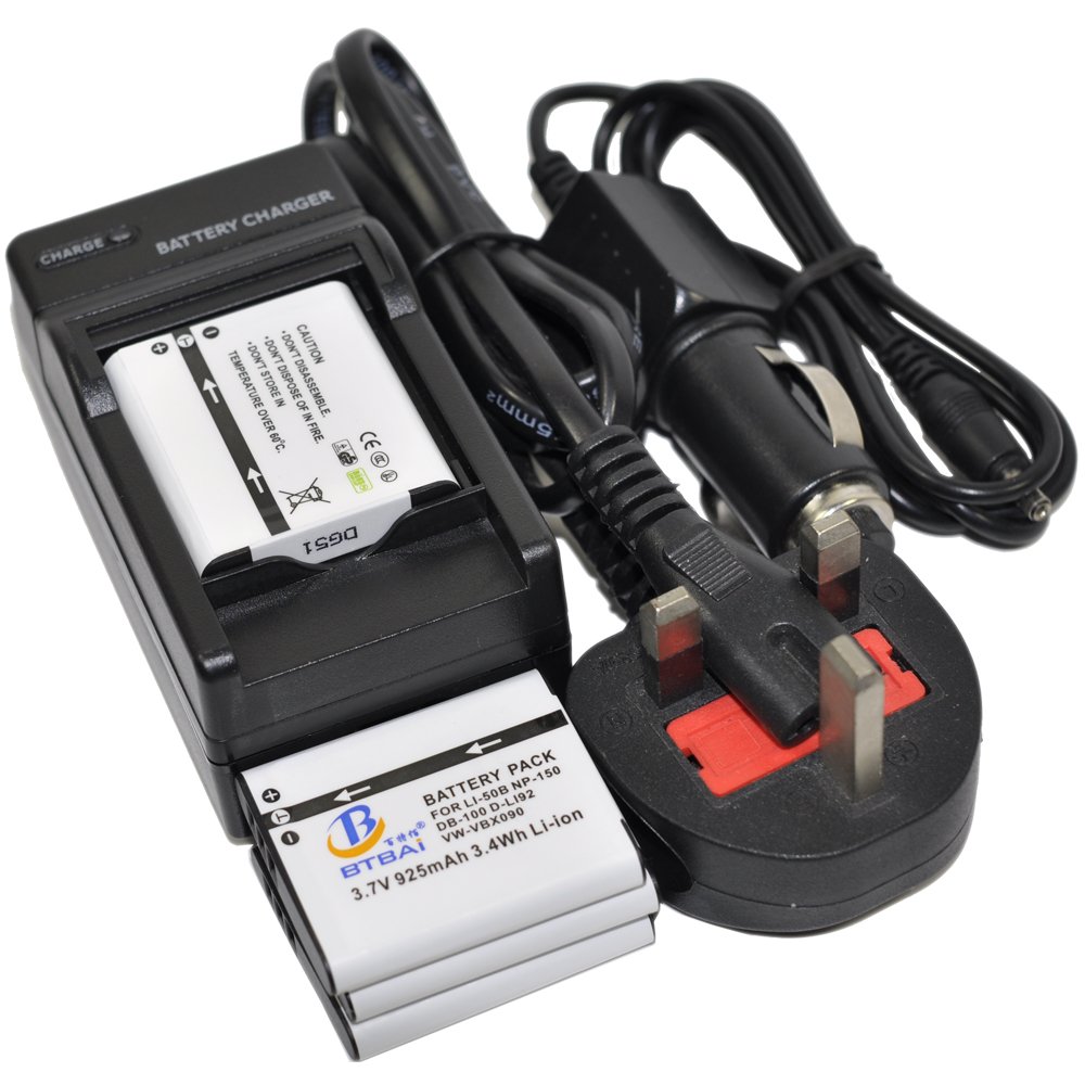 4x D-Li92 Battery+Charger D-BC92 DBC92 For DLi92 D-L192 DL192 Optio I10 I-10 RX18 RZ10 RZ-10 RZ18 WG-1 WG1 WG-2 WG2 WG10 WG-10 WG20 WG-20 WG-3 WG3 WG-3 WG30 WG-30 30W WG4 WG-4 WG5 WG-5 X70 X-70