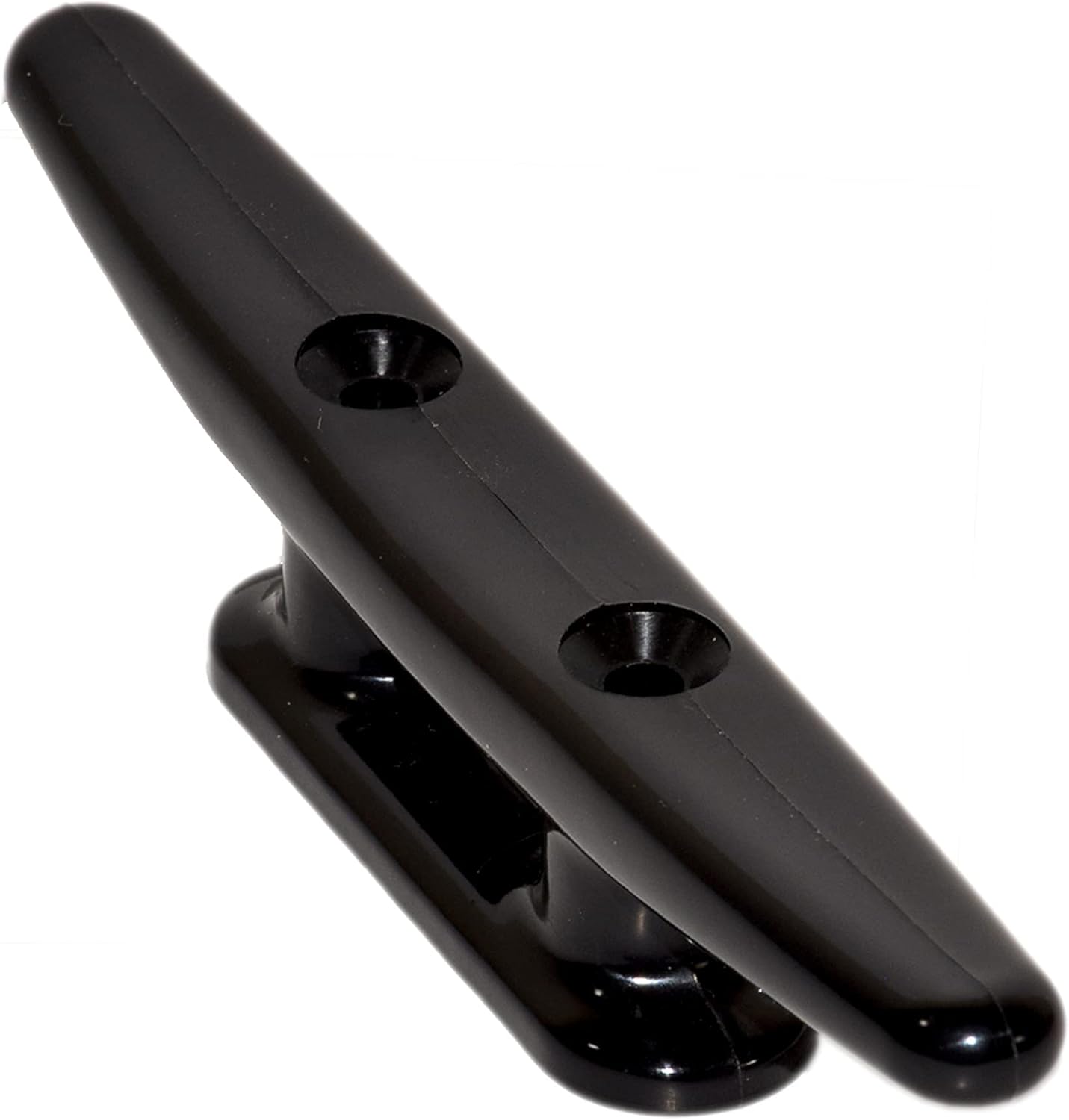 QPURO Black Nylon Boat Cleat 4 Inch - Rope Cleat, Kayak Cleat, Tie Down, Boat Dock Cleats - Ideal for Marine, Deck, Nautical Decor (2-Pack) : Sports & Outdoors