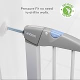 Munchkin Lindam Sure Shut Axis Stair Gate 76-82cm White Pressure Fit view 7