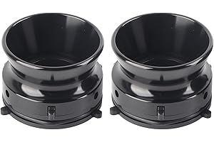 Pissente Nab Hub Adapters, Professional Polished Aluminum Alloy 10 Inch Lockable Universal Loading Device, with Black ABS Bas