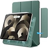 JETech Magnetic Case for iPad Air 11-Inch M3/M2 (2025/2024), iPad Air 5/4 (2022/2020 5th/4th 10.9-Inch), iPad Pro 11 (2018), Magnetic Attachment, Slim Tablet Cover (Misty Blue)