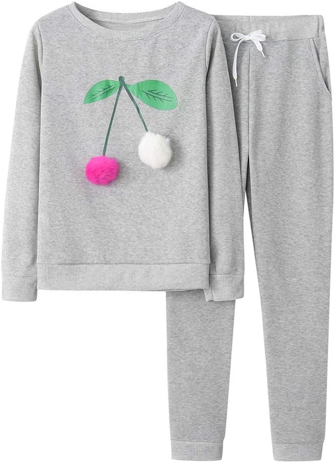 Women Two Piece Hooded Outfits Tracksuits Long Sleeve Pullover and Pants Suit Sweatsuits
