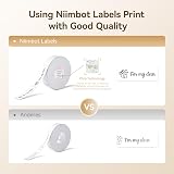 NIIMBOT 3 Rolls Label Maker Tape 0.55 x 2.36 in D11 D110 D101 Compatible view 6