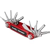 SmallRig x FILM RIOT 10-in-1 Folding Tool Set (Red) - 4813 | Includes Screwdrivers &amp; Hex Key Wrenches, Multiple Angle Positioning, Portable &amp; Compact Design for On-Set Adjustments