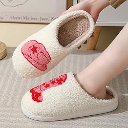 dubuto Smile Face Slippers for Girls Boys, Cute