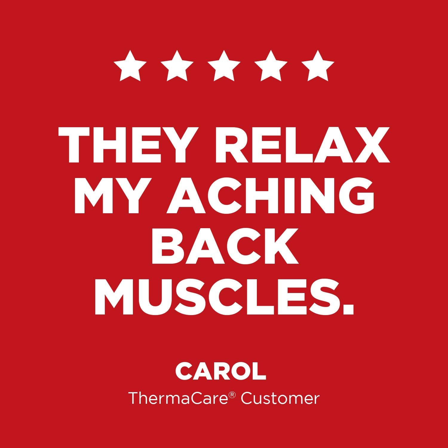 Thermacare Heat Wraps Lower Back & Hip, L-XL: Health & Personal Care