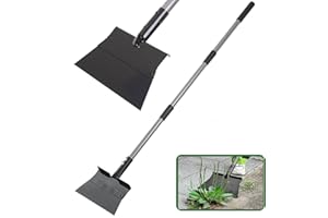 IRISFLY Long Handle Multifunctional Cleaning Scraper Shovel,Heavy Duty Garden Tool for Landscaping, Farm Weeding Tool, Outdoor Garden Camping Weeding