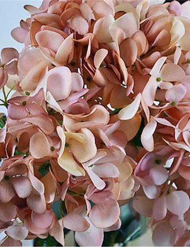 Art Artificial Simulation Flowers For Halloween Christmas Party And Home Decoration Pink Hygrangeas Artifical Flowers