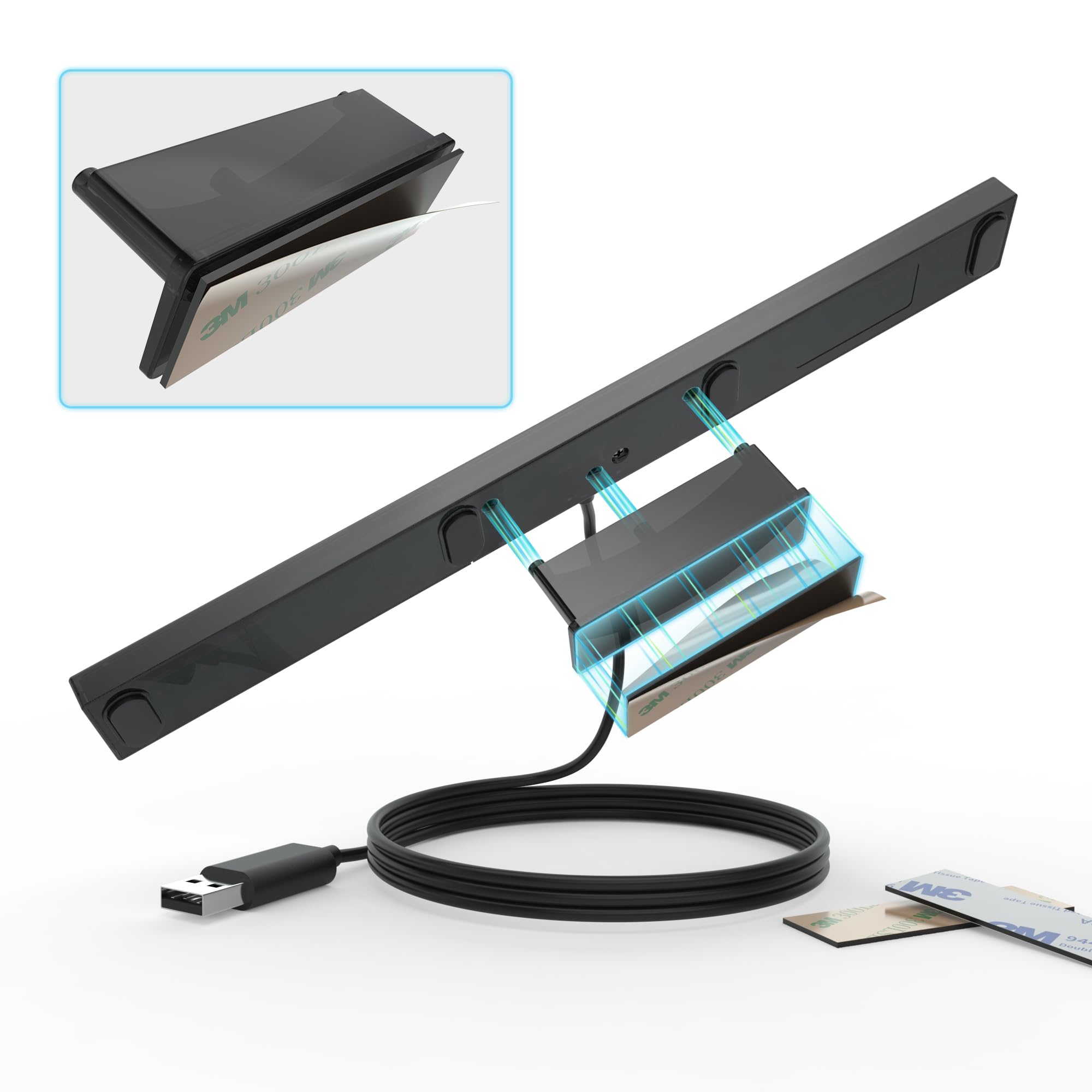 MAYFLASH W010 Wireless Sensor Dolphinbar for PC USB Wii Remote Adapter Used on PC Windows