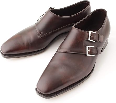 Amazon ジョンロブ チャペル ダブルモンクストラップ シューズ 8000ラスト ダークブラウン 6 1 2 E John Lobb ジョン ロブ シューズ バッグ