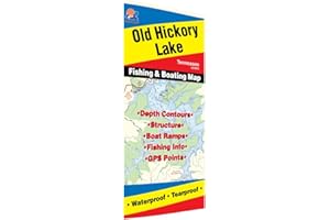 Old Hickory Lake Fishing Map
