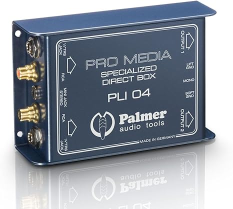 Palmer PLI 04, 2-Kanal · DI-Box/splitter: Amazon.es: Instrumentos musicales
