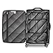 it luggage Quilte Lightweight Expandable Spinner, Black, Checked-Medium 27-Inch