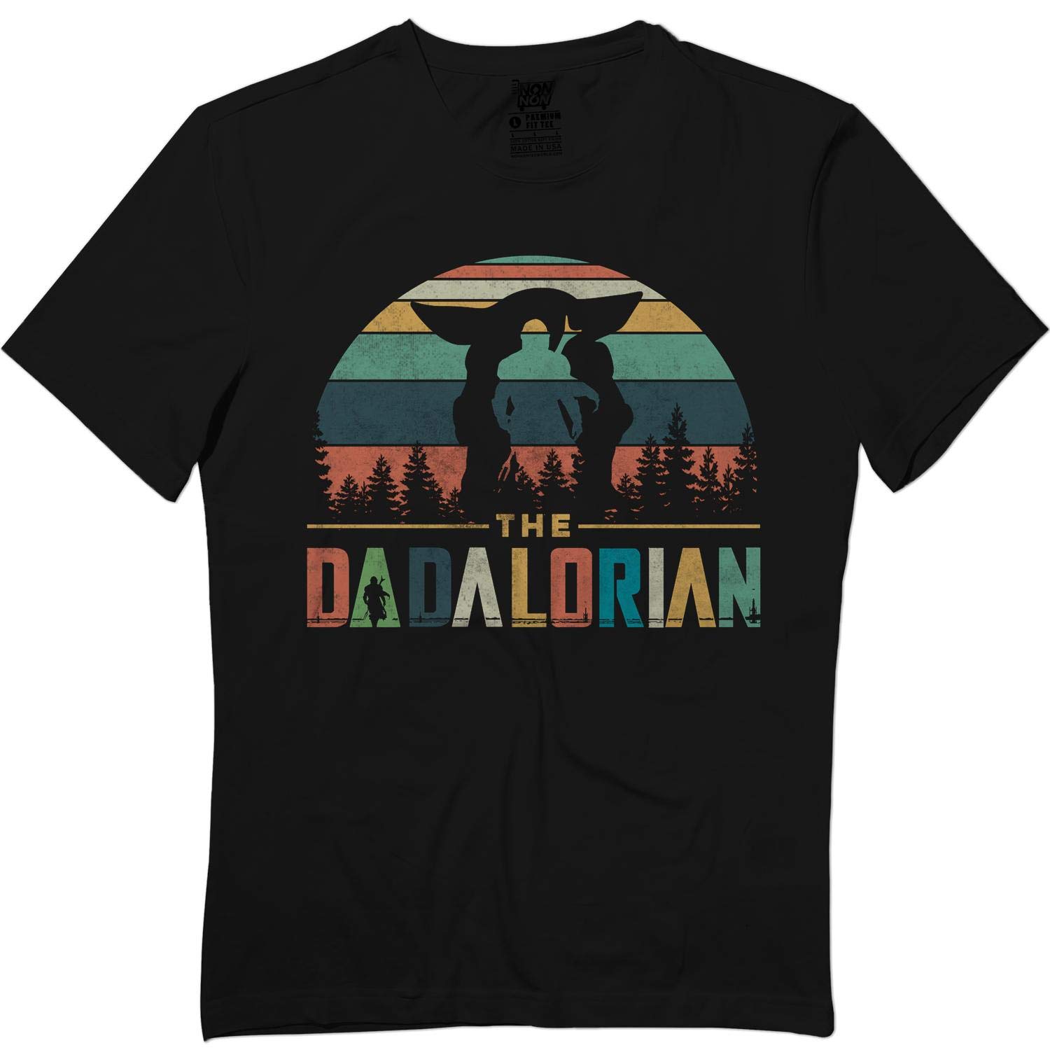 Dadalorian Best Dad In The Galaxy Father's Day Poz Cooler T Shirt