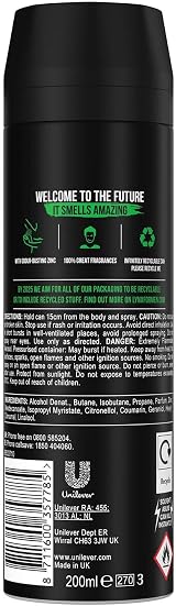 Lynx Africa Body Spray Deodorant for Men 6 Pack 200ml 48H Odour Protection view 3