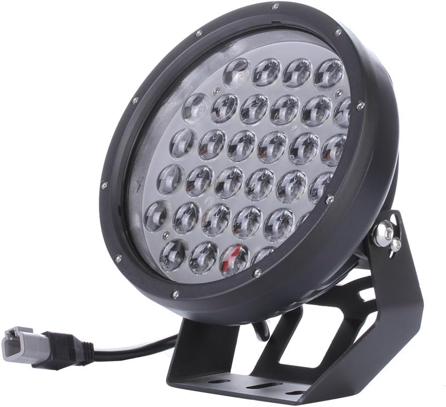 8.7 Inch Round Led Driving Lights 320W Led Round Fog Lights Led Pods with Heavy Duty Mounting Bracket 2pcs (2pcs 8.7inch 320w)