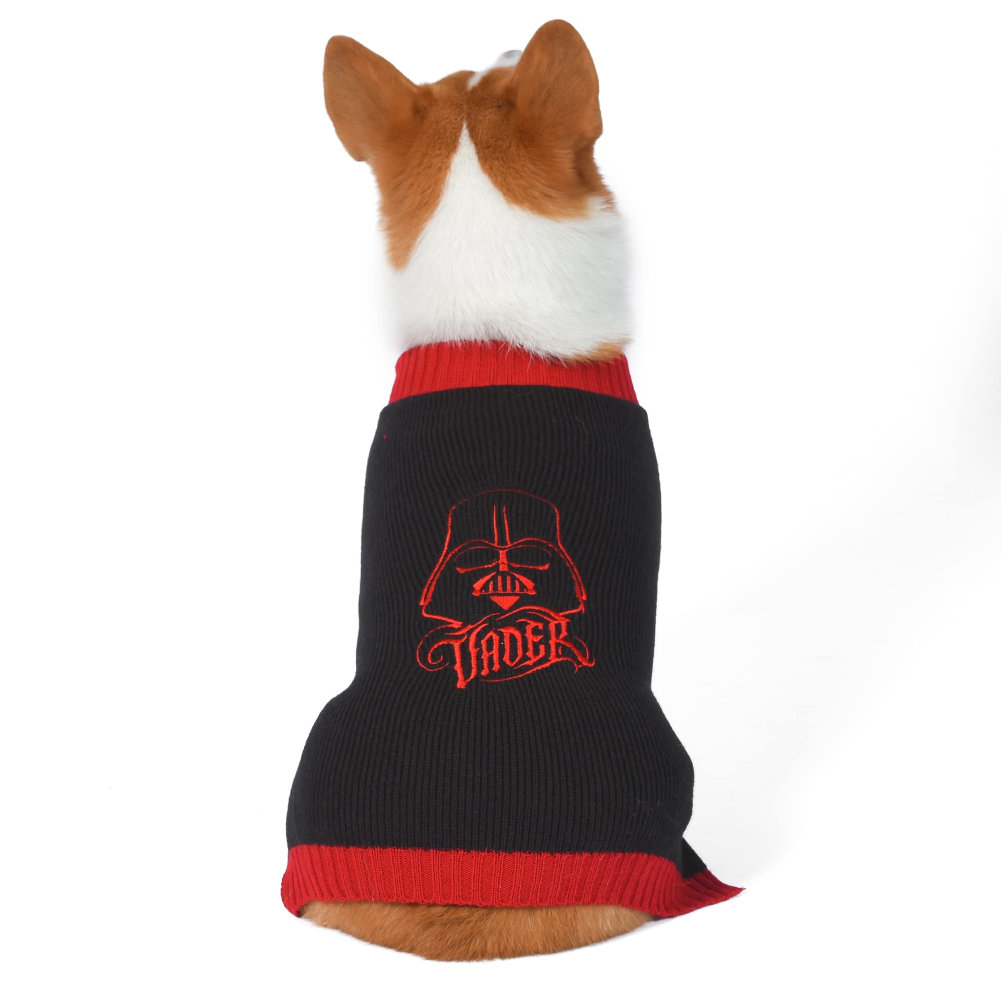 Star Wars for Pets Darth Vader Dog Sweater, Medium (M) | Darth Vader Sweater for Dogs | Pet Apparel, Pullover Dog Sweater | Gift for Star Wars Fans, Darth Vader Gifts, Black