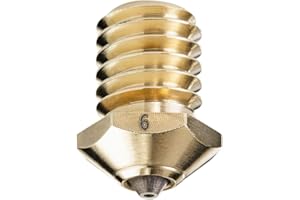 DUROZZLE Diamond PCD Tip 3D Printer Nozzles, Hardened High Precision for Bambu Lab P1P / P1S / X1 / X1C Upgraded Hotend High Speed 3D Printing (Bambu Lab, 0.6mm)