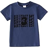 CM C&M WODRO Birthday Boy Shirt Toddler Outfit 2 3 4 5 6 Year Old Birthday Party T-Shirt 2nd 3rd 4th 5th 6th Birthday Gift
