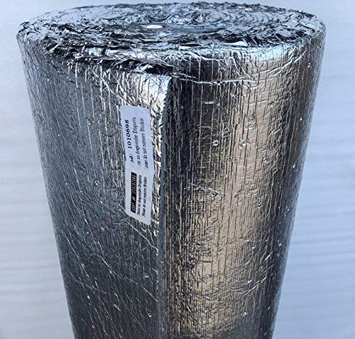 SmartSHIELD -5 Perforated Reflective Insulation roll, Foam Core, Radiant Barrier, House Wrap, Attic Insulation, Thermal Insulation. (48" x 50ft)