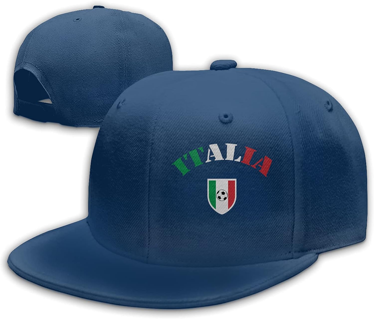 Italia Italian Football Soccer Fan Unisex Baseball Kappe Indoor and