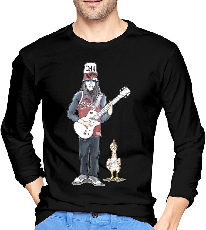 Buckethead and Friends T Shirt Men Fashion Casual Crewneck