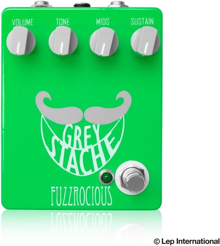 Fuzzrocious Pedals Grey Stache Civil War Era Muff Fuzz Pedal Amazon Ca Musical Instruments Stage Studio