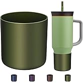 BKBY Silicone Boot Compatible with Owala 24oz/40oz Tumbler with Handle, Higher Anti-Slip Protective Sleeve Bottom Bumper Protector for Owalaa Travel Tumbler