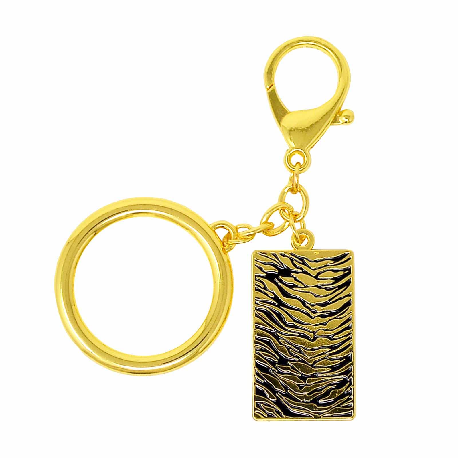 Juanxian FengShui Annual Tiger-Taming Amulet Keychain W4946