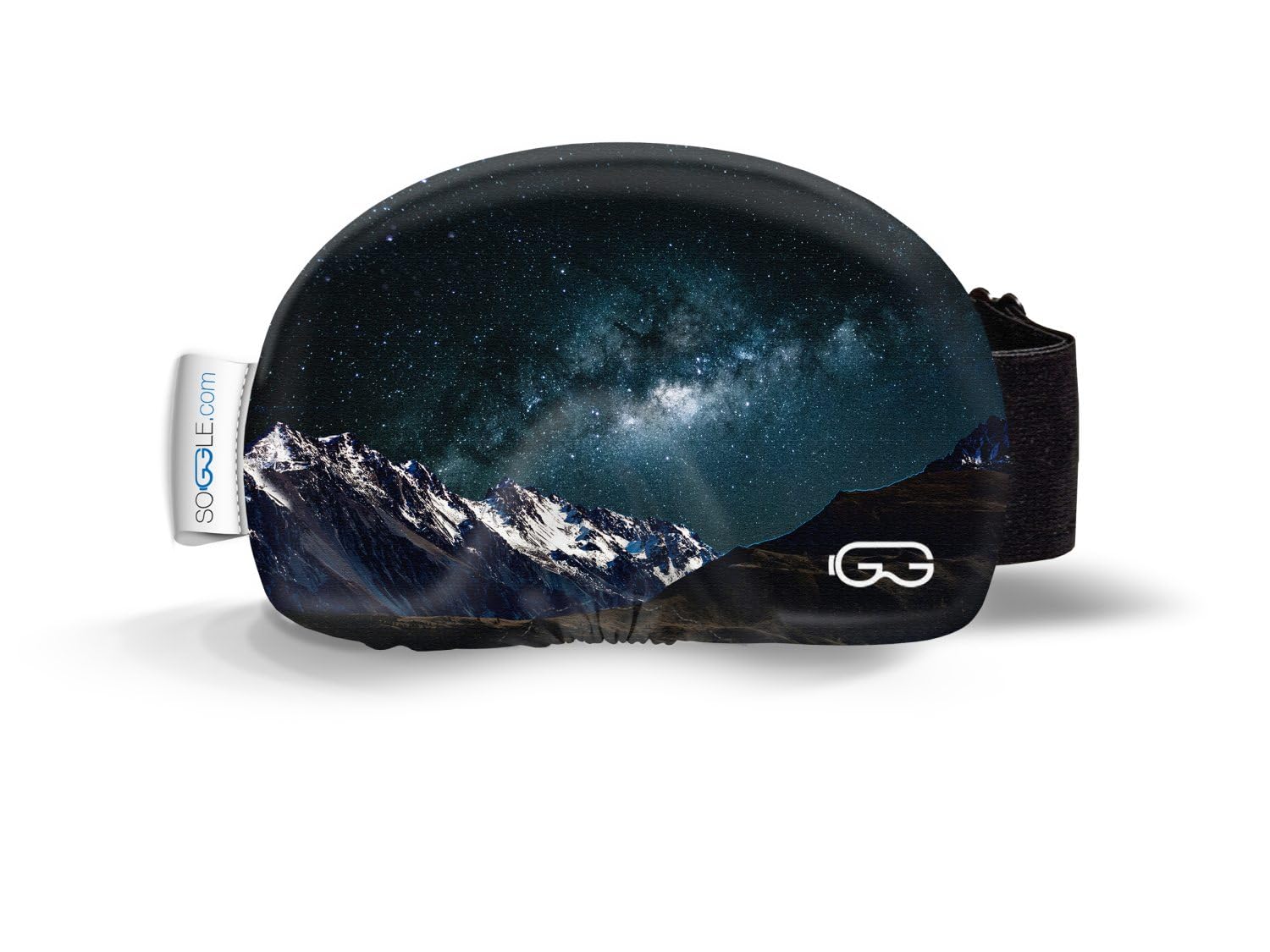 Soggle Ski Protective Microfibre Cover for Ski Goggles (One Size), Colour: Pictures Milkyway