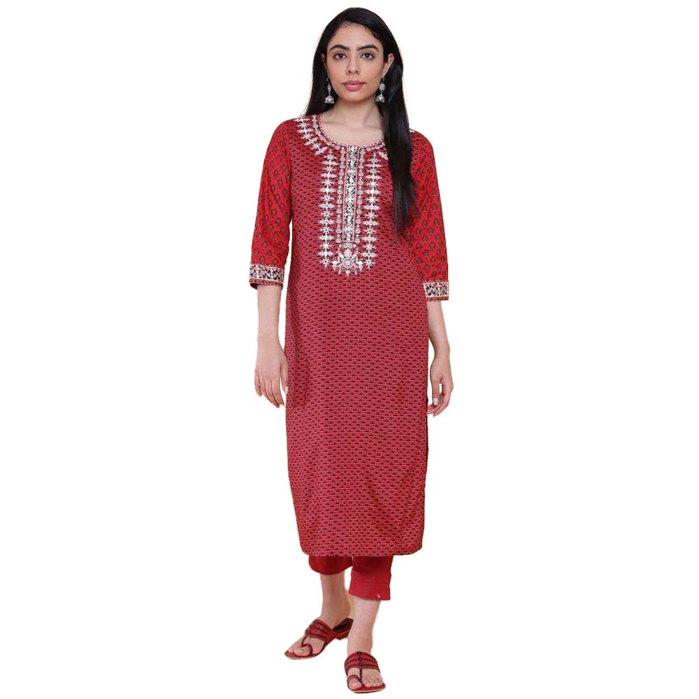 Buy BIBA Women's Kurta at Amazon.in