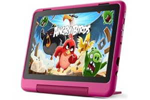 AMAZON FIRE TABLETS Amazon Fire HD 8 Kids Pro tablet- 2022, ages 6-12 | 8" HD screen, slim case for older kids, ad-free content, parental controls, 13-hr battery, 32 GB, Rainbow Universe