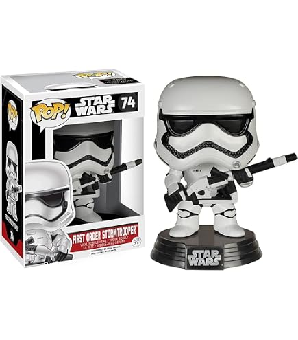 Funko Pop! Star Wars: First Order Flametrooper – Vinyl-Figur Ca. 10 Cm, Aus EP7, Mit Beweglichem Kopf