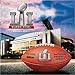 Super Bowl 51 Football Party Supply Pack! Bundle Includes Paper Plates & Napkins for 8 Guests