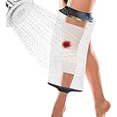 KEEFITT Knee Cast Cover for Shower, Waterproof Shower Protector for ACL Surgery, Wound, Burns Watertight Protection