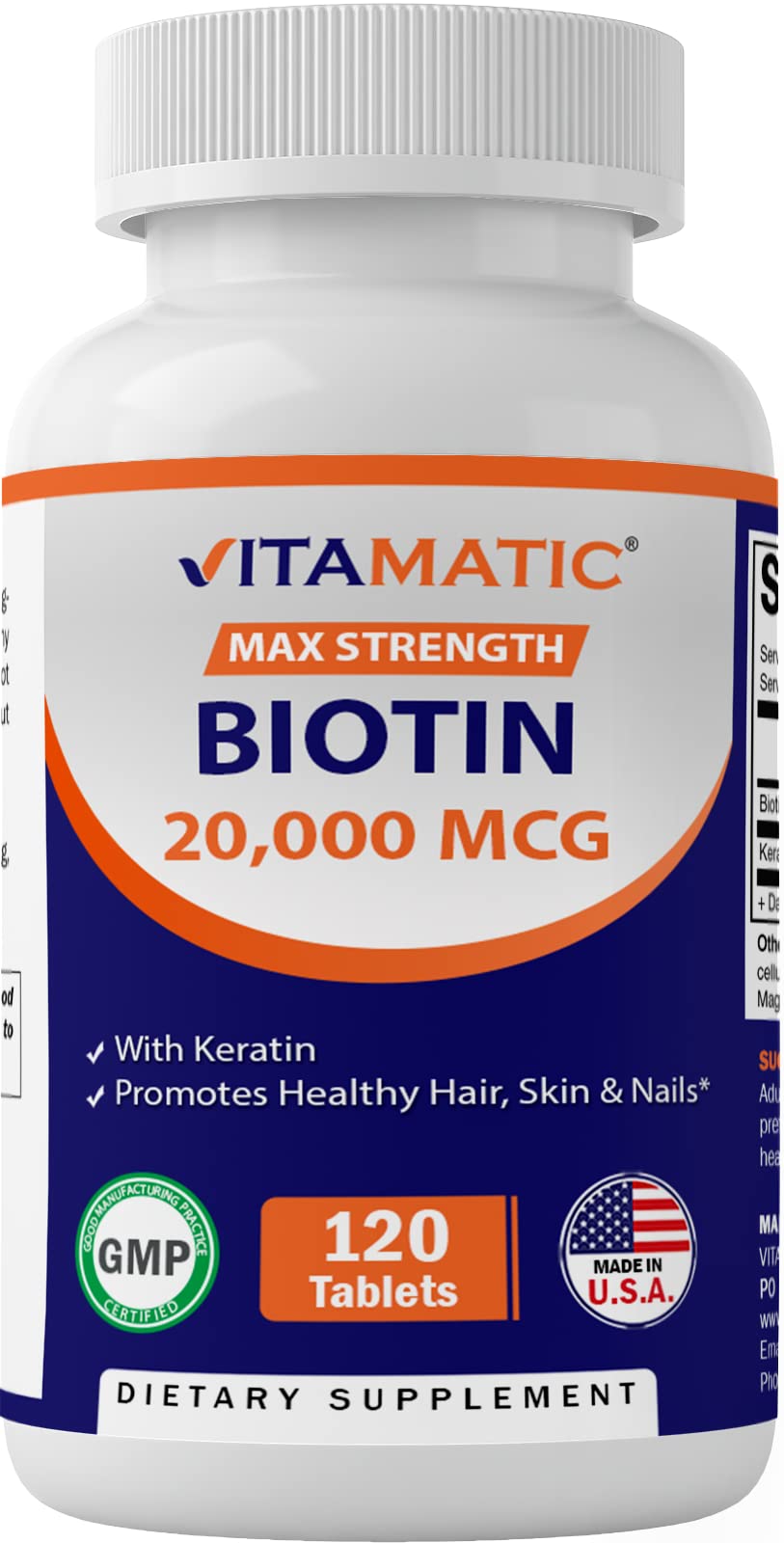 Max Strength Biotin 20000 mcg