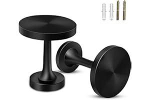 Curtain Holdbacks, Medallion Curtain Tieback Hooks for Drapes, Modern Decorative Drapery Holdbacks Metal Curtain Holders for 