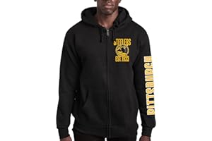 Junk Food NFL unisex-adult Nfl Mvp Zip Hoodie Sweatshirt