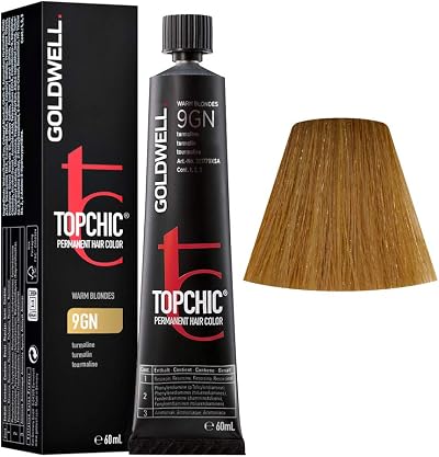 Goldwell Topchic Hair Dye 1 x 60 ml 9Gn Turmaline Permanent Colour