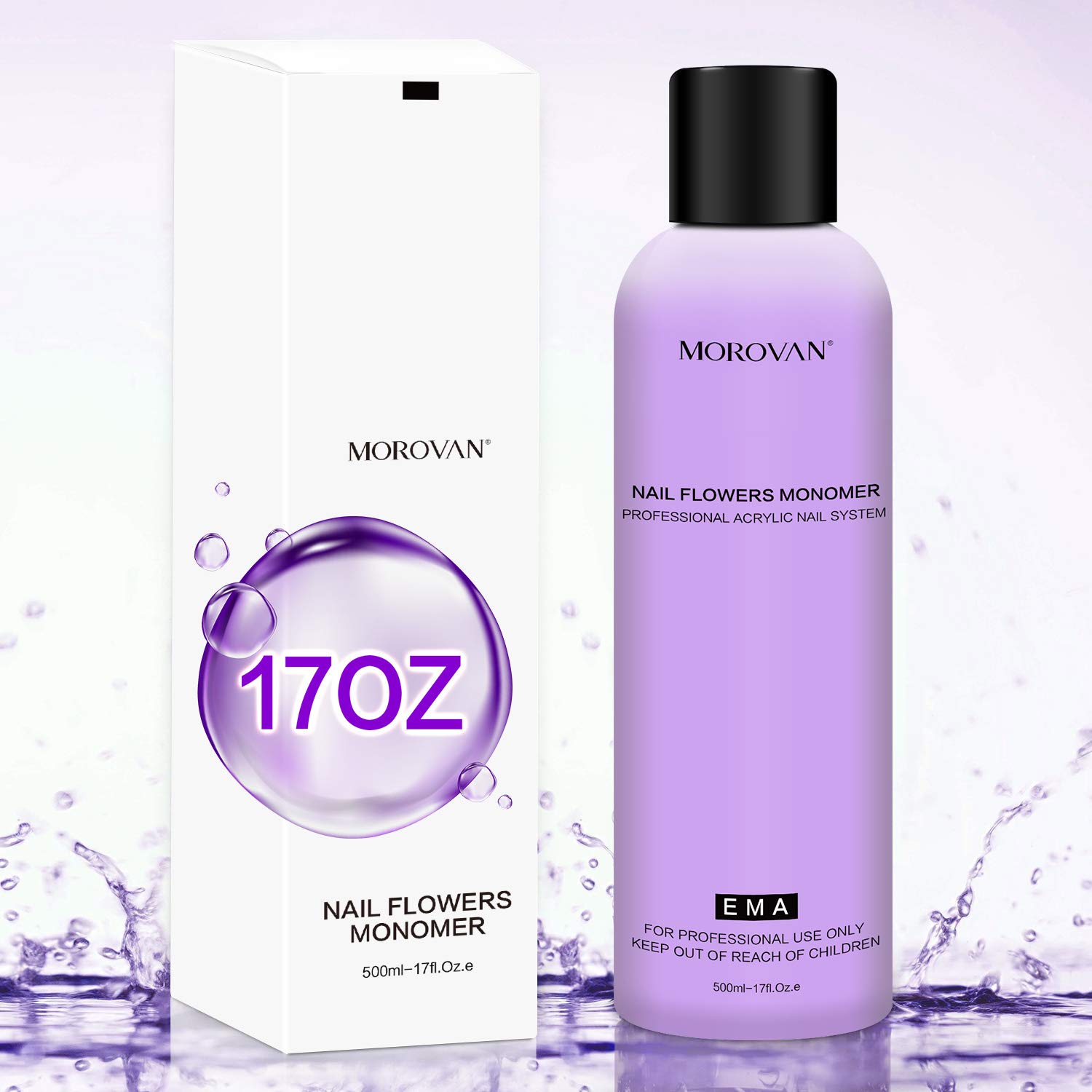 Morovan Monomer Acrylic Nail Liquid for Acrylic Powder