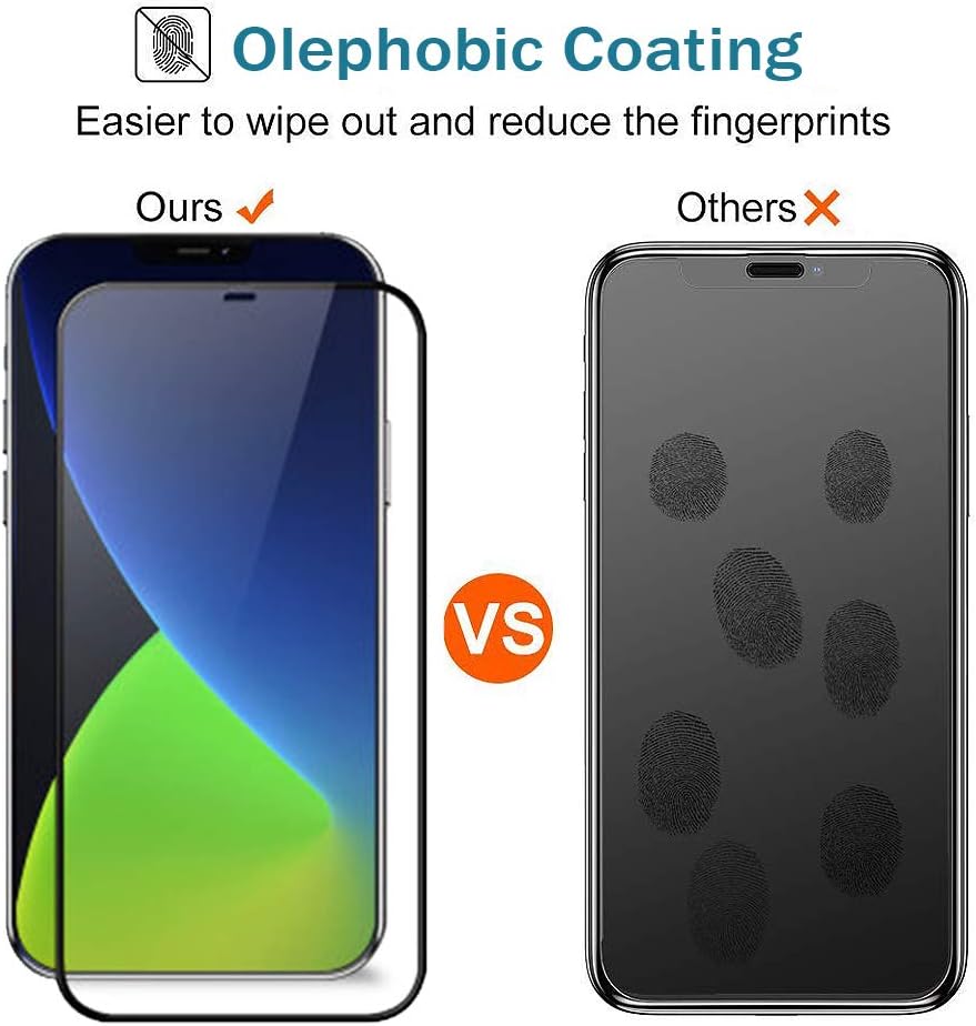 RKVMM Screen Protector For iPhone 12 Pro Max Screen Protector - Image 5