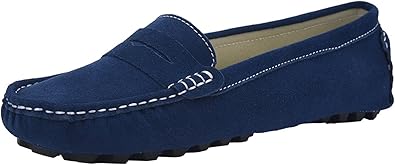 leather driving moccasins