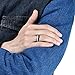 King Will 7mm 8mm Mens Tungsten Carbide Ring Engagement Band Polished Finish Comfort Fit