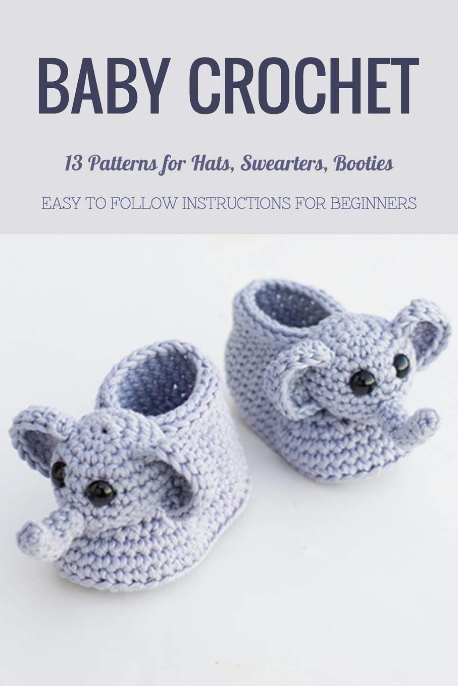 crochet elephant booties