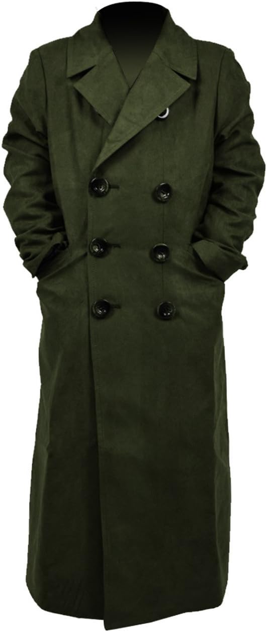 YANGGO Children's Colorful Trench Coat 10th Doctor Costume Kids for Halloween Cosplay