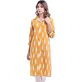 Chichi Indian Women's Printed Cotton Kurti Top
