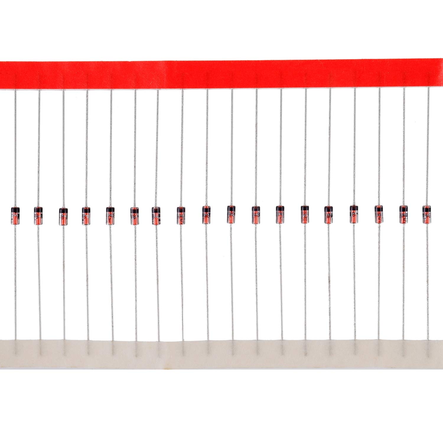BOJACK 1N4148 Switching Diode 200 mA 100 V DO-35 Axial 4148 200 milliamp 100 Volt Electronic Silicon Diodes (Pack of 100 Pieces)