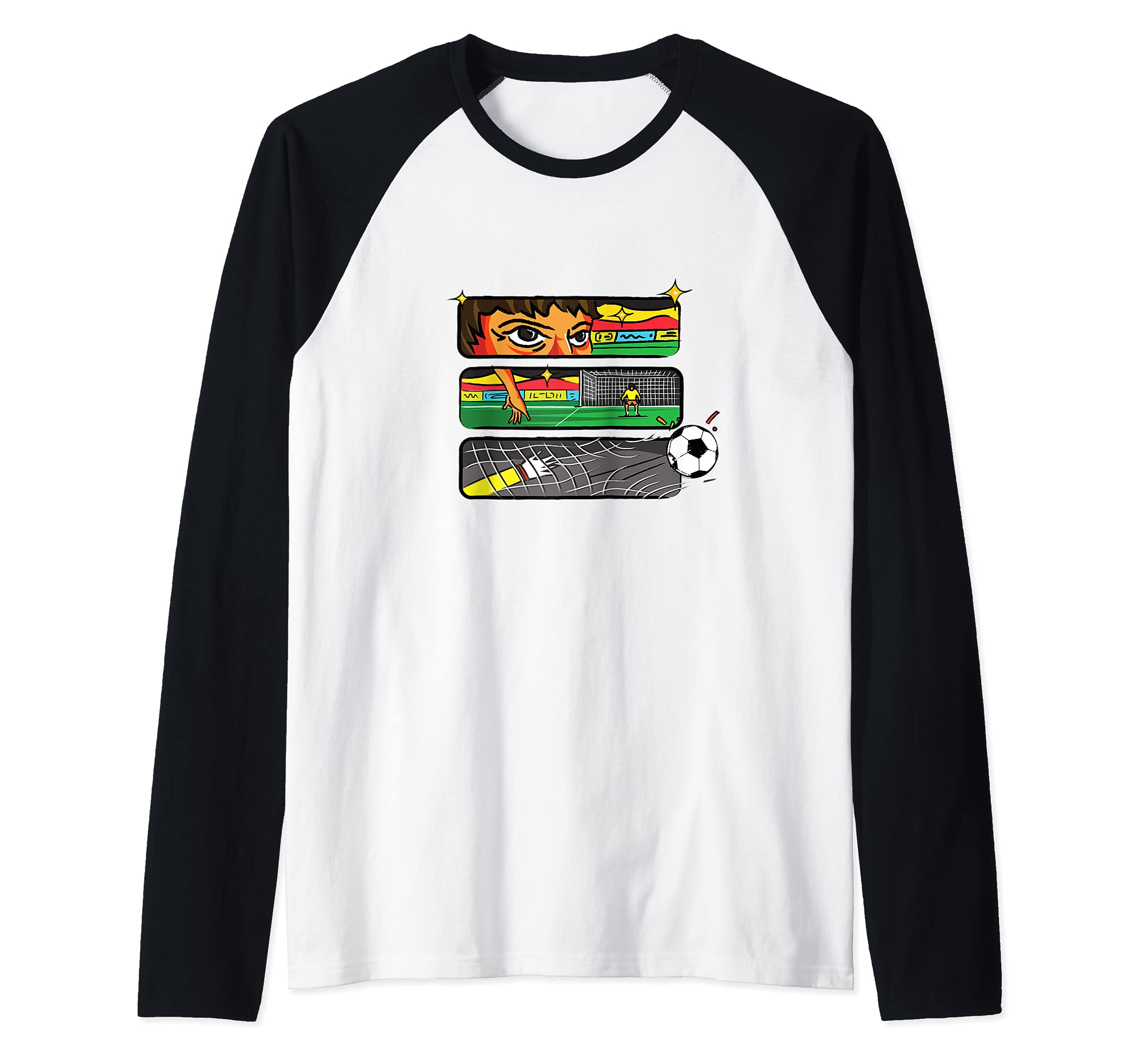 Flag Belgium Raglan Baseball Tee